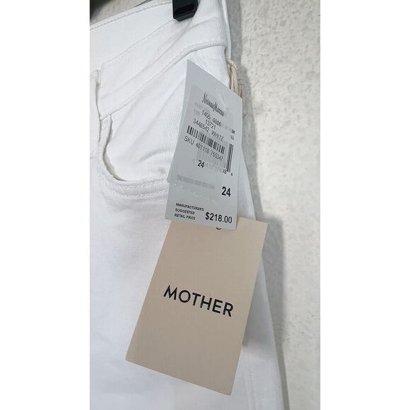 Mother Insider Crop Step Fray in Fairest of Them All 27” - Picture 6 of 10